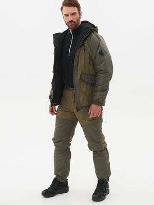 Костюм зимний Горка-Люкс ткань Breathable Camo цвет Хаки