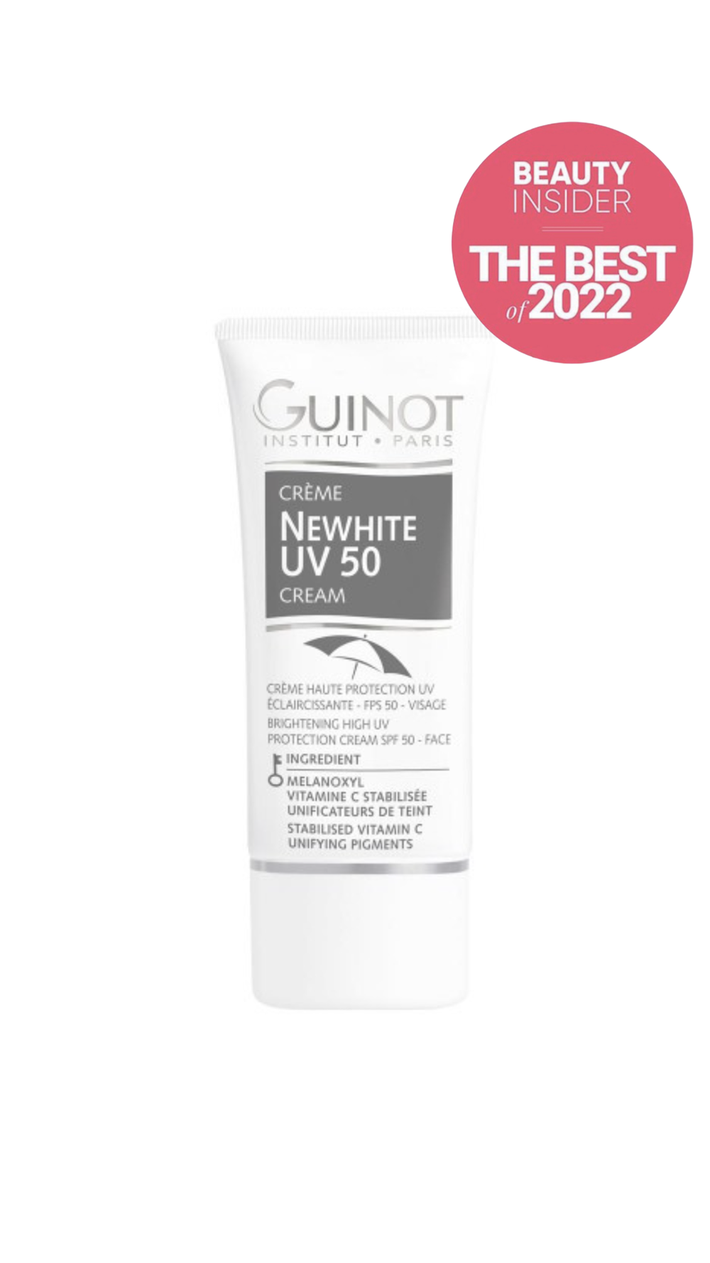 Guinot Осветляющий тонирующий крем Creme Newhite UV50, 30 мл
