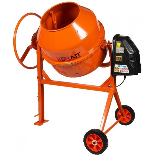 Бетономешалка BRAIT BR-300S 1500Вт чугун 280л