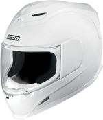 Мотошлем - ICON AIRFRAME SOLID GLOSS (белый)