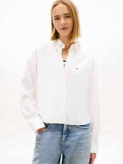 Рубашка женская TOMMY JEANS TJW ESSENTIAL CROP S