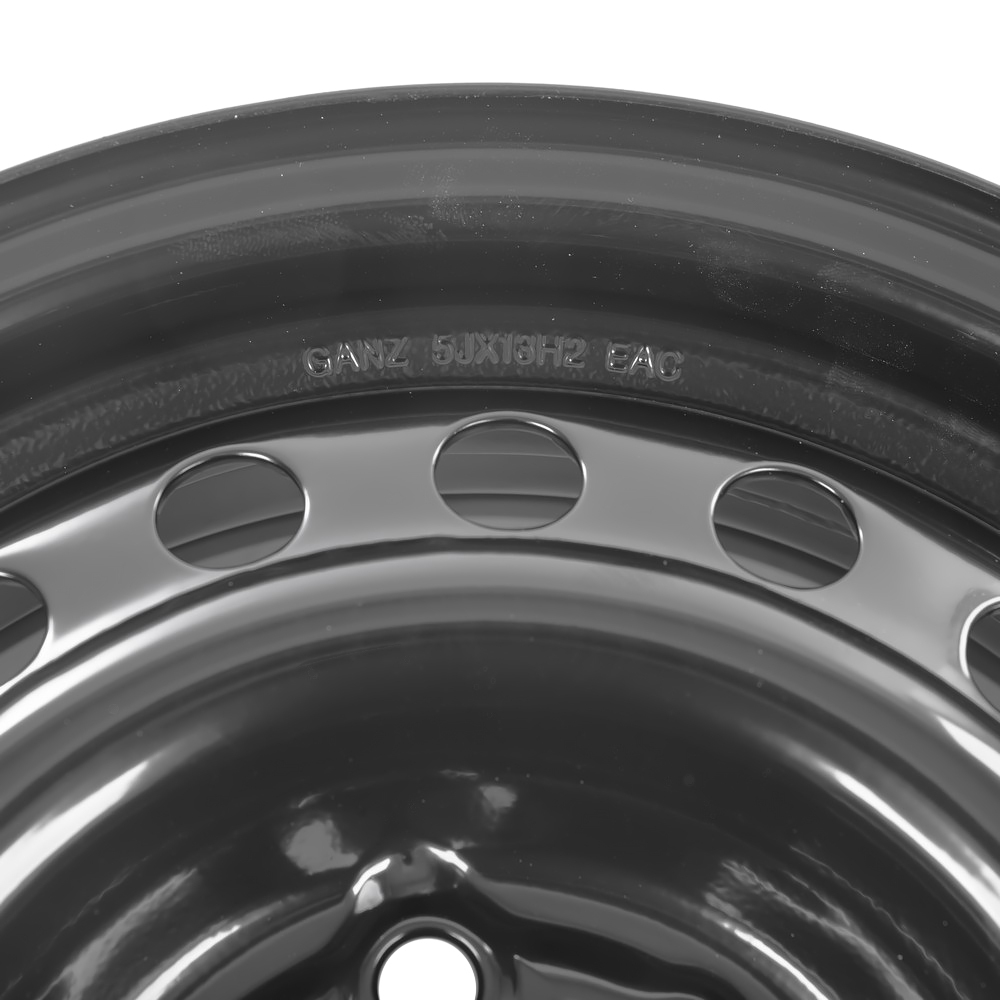 Диск штампованный R13 5J 4x98/58.6 ET40 GANZ Black GRN13005