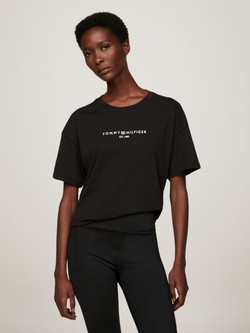Футболка женская TOMMY HILFIGER ESS MINI CORP RELAXED