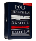 Трусики-боксеры 3шт. POLO RALPH LAUREN - красный(714830299)