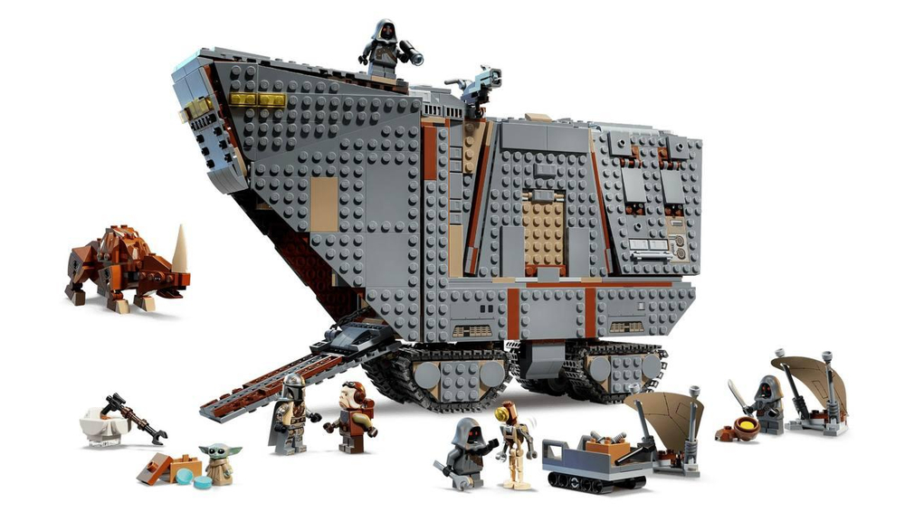 Конструктор Лего Стар Варс Внеземной песчаный краулер и Мадхорн 75453 | LEGO Star Wars Offworld 1 683 детали | 14+