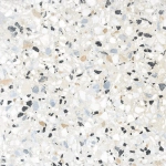 Керамогранит Alma Ceramica GFA57TRZ07L Terrazzo 57x57 белый лаппатированный под камень