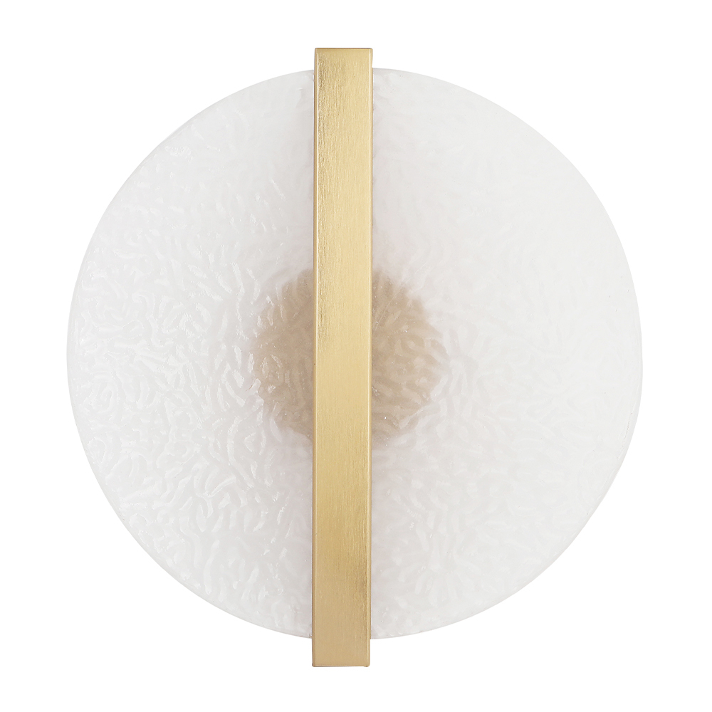 Настенный светодиодный светильник Crystal Lux AGOSTO AP5W LED BRASS