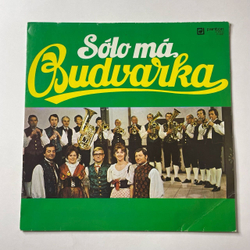 Винтажная виниловая пластинка LP Budvarka Solo Ma Budvarka (Чехословакия 1979)