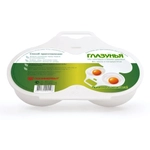 Глазунья (для 2-х яиц) контейнер для приготовления яиц в СВЧ