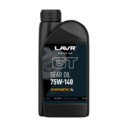 Масло трансмиссионное Lavr Moto 75w-140 GL5 1л.