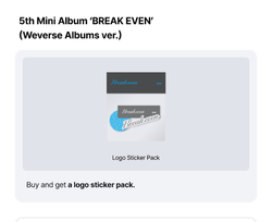 [Альбом] ILLIT - BREAK EVEN (Weverse Albums ver.)