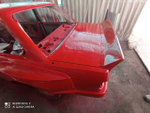 BMW E30 PANDEM (ROCKET BUNNY) Заднии накладки на бампер Mtech2 (Реплика "Стекловолокно")