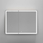 Зеркальный шкаф Sancos Mirror 990x150х740 мм, с LED подсветкой, арт. MI100ECH