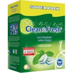 Таблетки для посудомоечных машин Clean&Fresh All in 1 (Super pack) (150 штук в упаковке)