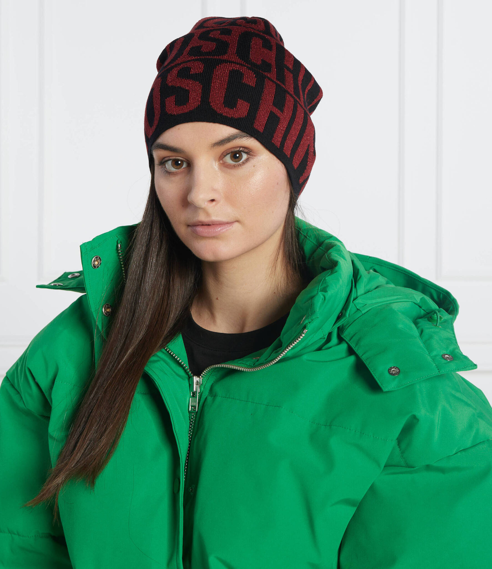 шапка Moschino - бордовый(65165 M2337)