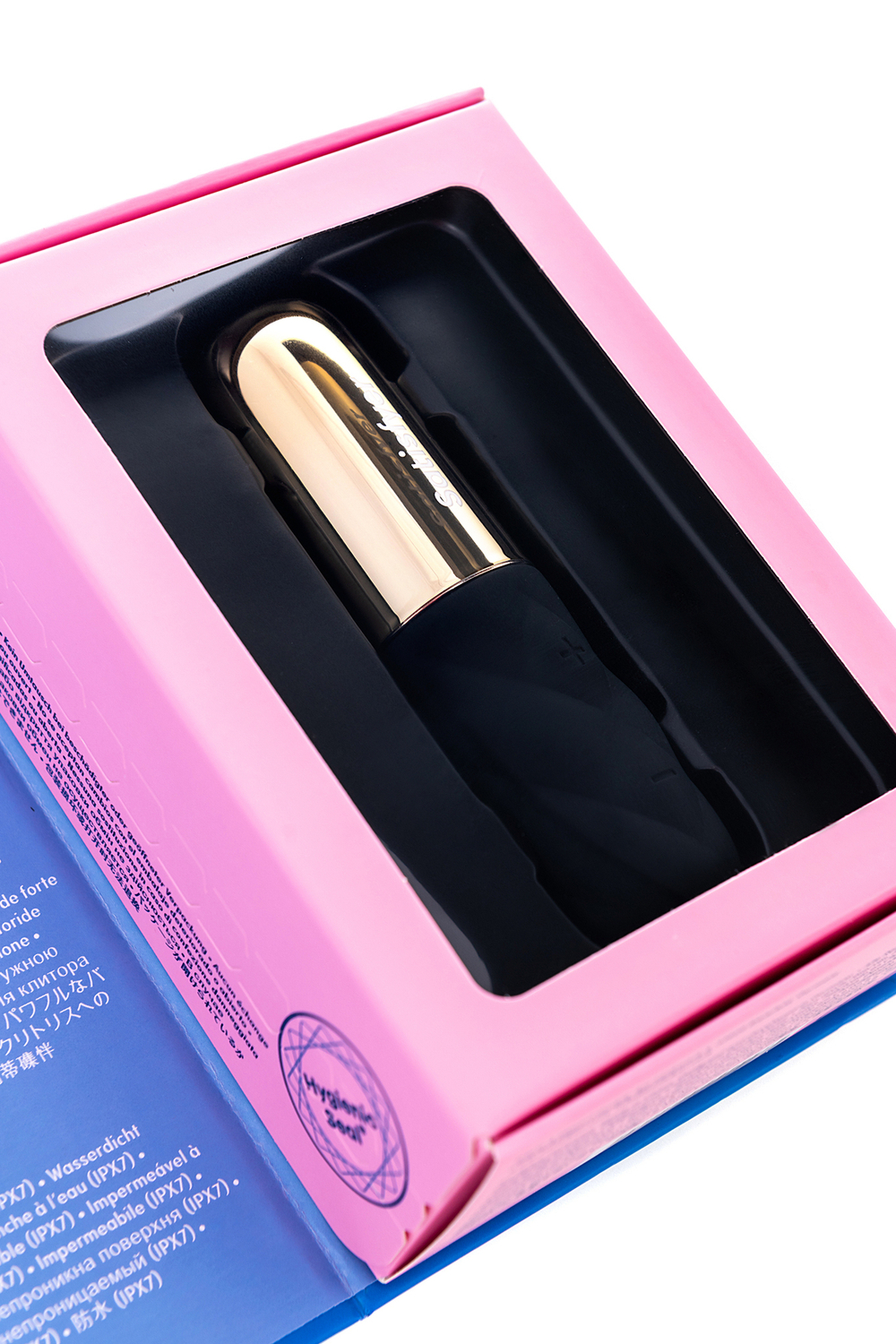 Вибромассажер Satisfyer Mini Lovely Honey черный золото 11,4 см