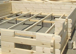 Стеновой комплект Баня из минибруса БМ004 4,5х5 м стена 45 мм