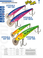 Воблер для троллинга STINKA 110FMR-093 12 г, от 1-1,5м