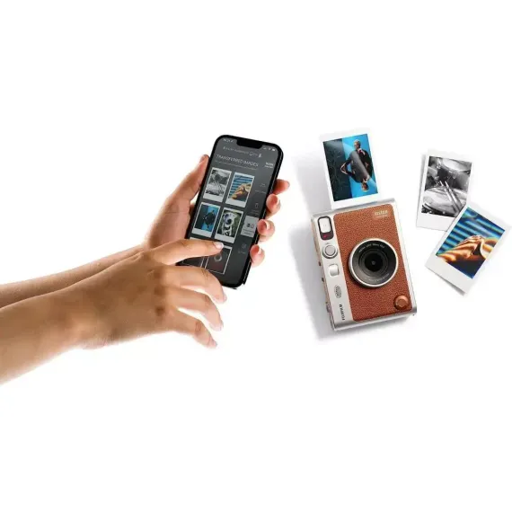 Fotoaparat + printer Fujifilm Instax Mini Evo qəhvəyi