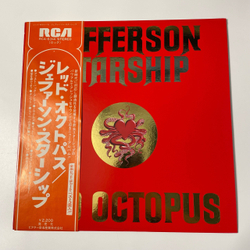 Винтажная виниловая пластинка LP Jefferson Starship Red Octopus (Япония 1976) (Оби)