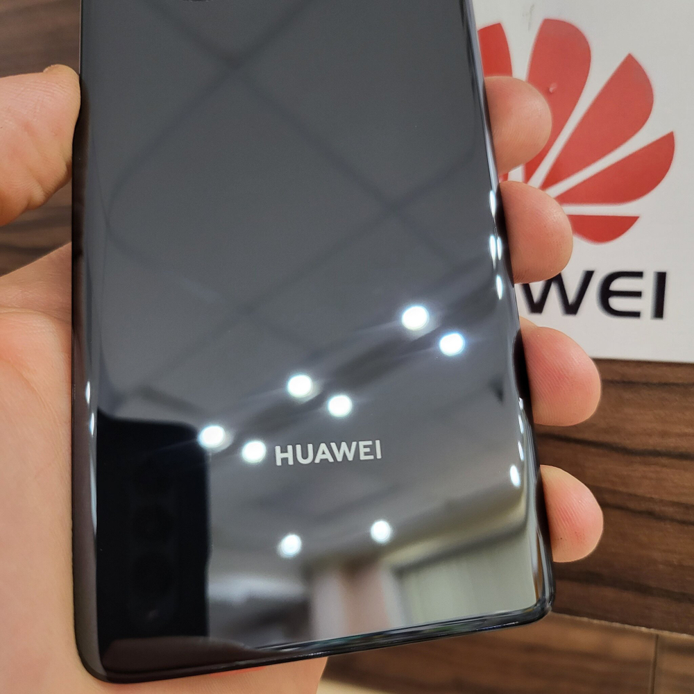Крышка для Huawei Nova 9 оригинальная (заднее стекло) цвет: чёрный