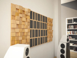 акустическая панель Vicoustic VicPattern Ultra BEAT XL Brown Oak