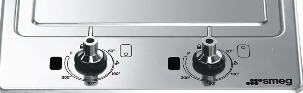 Электрический гриль домино SMEG PGF30T-1