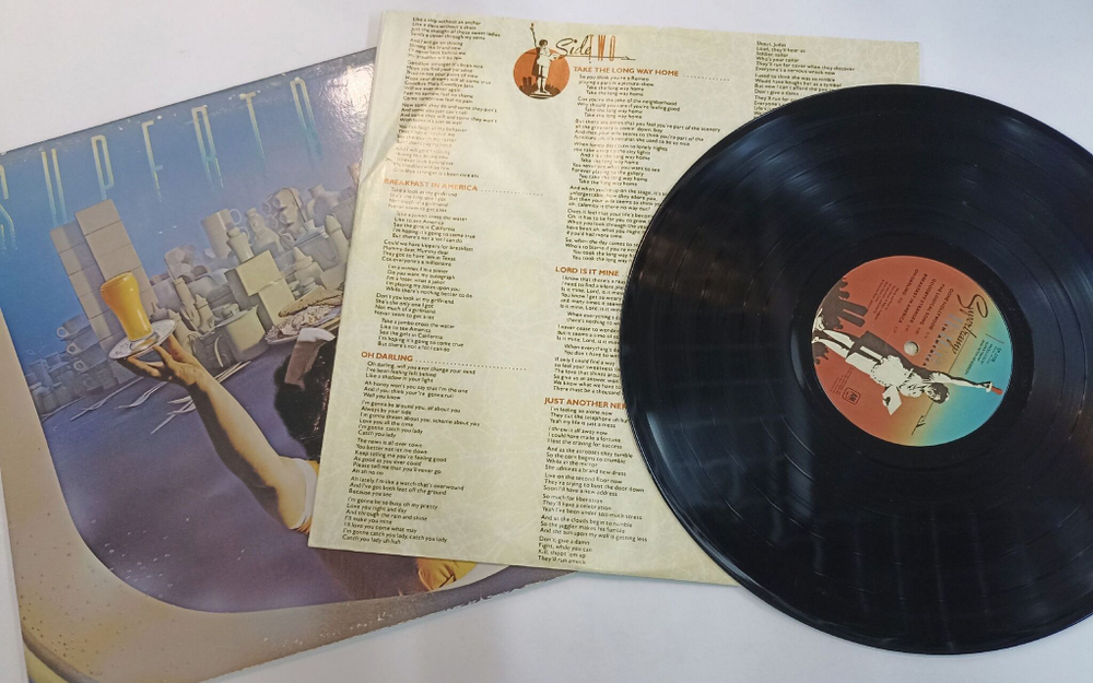 Винтажная виниловая пластинка LP Supertramp Breakfast In America (USA 1979)