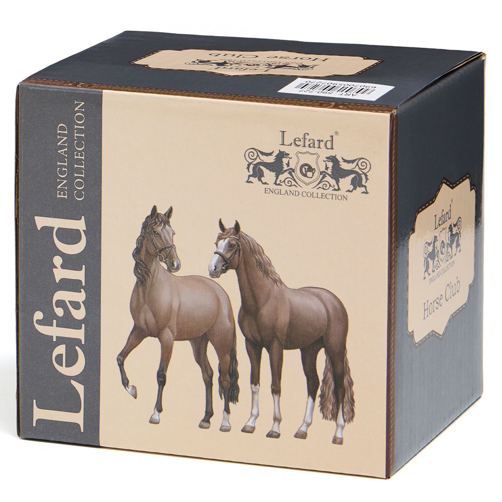 КРУЖКА LEFARD "HORSE CLUB" 400 МЛ (КОР=48ШТ.)