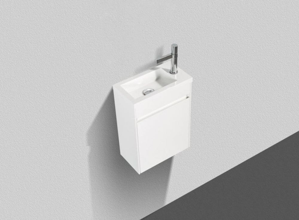 Тумба подвесная под раковину BelBagno PIETRA MINI-400-1A-SO-BL-L