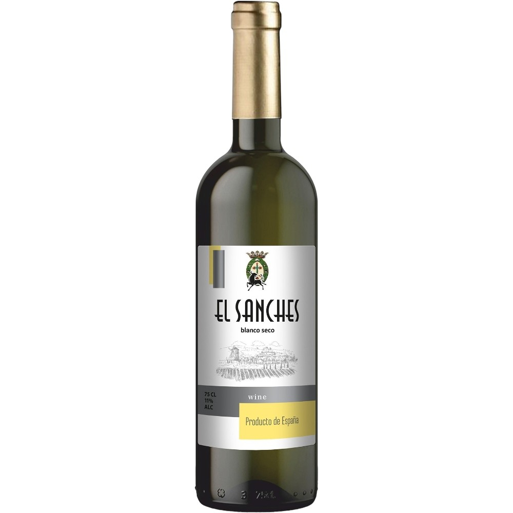 Вино El Sanches Branco Semidulce 0,75 л.