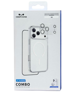 Накладка для i-Phone 17 Air Keephone Combo Non-Yellowing MagSnap (+ стекло камера/экран) прозрачная