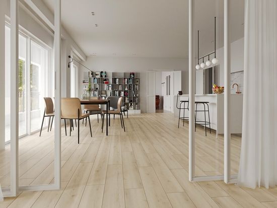 SPC ламинат Evofloor Home - Oak White (Дуб Белый)