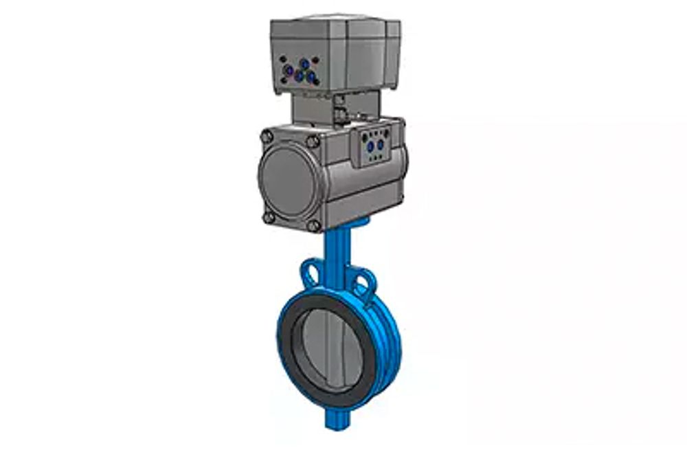 Дисковый затвор DN125 Дисковый затвор DN125