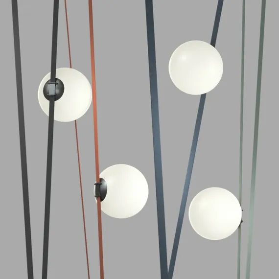 Трековый светильник BELTY ORB | БЕЛТИ ОРБ DK5554-BK Denkirs