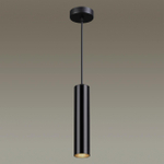 3872/1L HIGHTECH ODL19 399 черный Подвесной светильник GU10 1*50W 220V KIKO