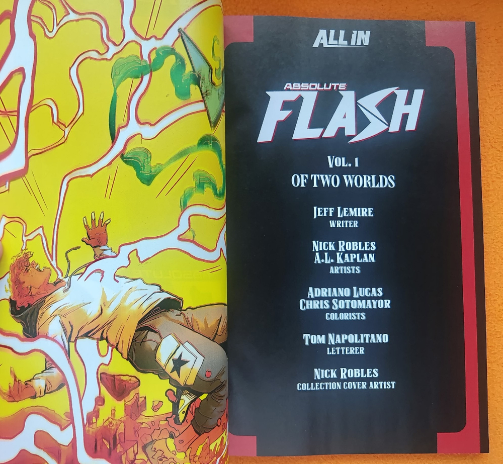 Absolute Flash Vol 1 Of Two Worlds TP (DC All In)