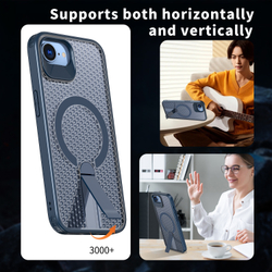 Прозрачный чехол Mesh Pro Magnetic Case для iPhone 16e