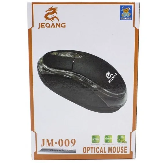 Мышь компьютерная проводная USB JEQANG JM-009