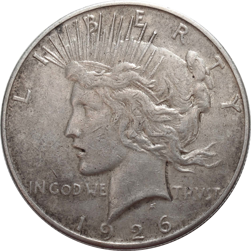 1 доллар 1926. США XF- (Мирный)