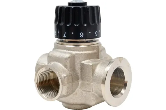 Узел смесительный STOUT с термоголовкой 1" 34317