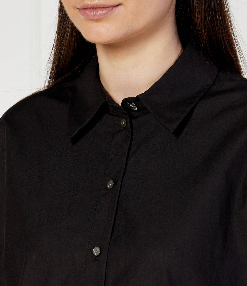 Рубашка karl hem signature shirt Karl Lagerfeld - черный(236W1606)