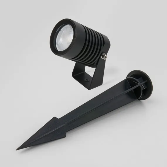 Грунтовый светильник Landscape 043 FL LED черный Elektrostandard