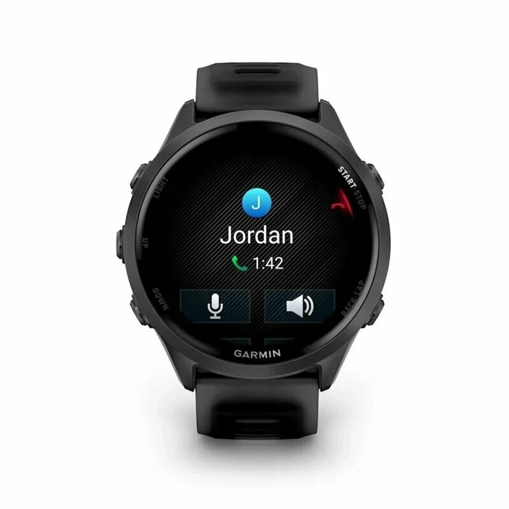 Смарт-часы Garmin Forerunner 570 47мм 1.4" AMOLED корп.черный рем.черный (010-02971-00)