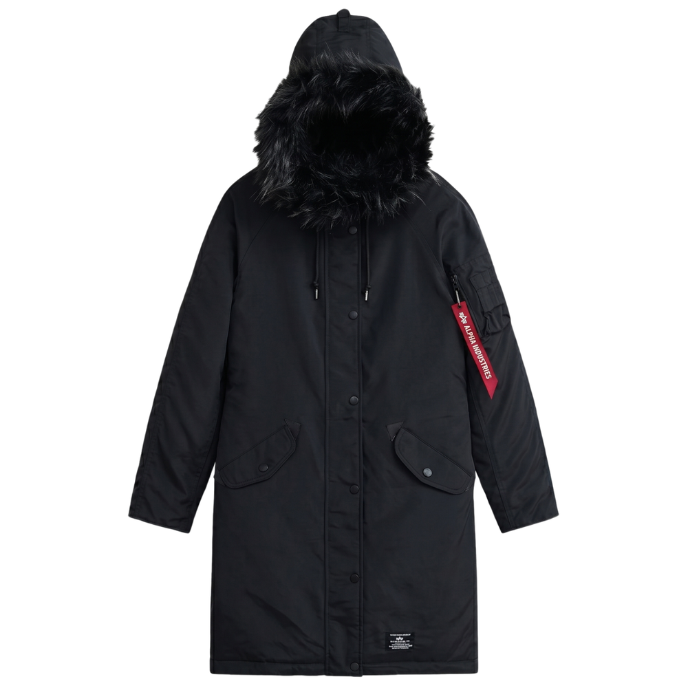 Женская парка Alpha Industries Elyse Gen II Parka W Black (Черный)