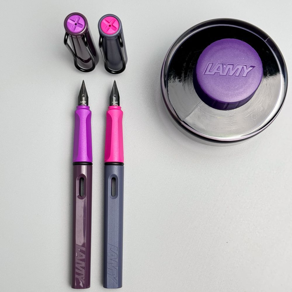Ручка перьевая LAMY Lamy Safari Pink cliff с пером M (4038375) 5