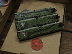 ПРЕДЗАКАЗ Ножи Microtech Ultratech GEN IV D/E Outbreak Signature Series (1122-1OBDS)