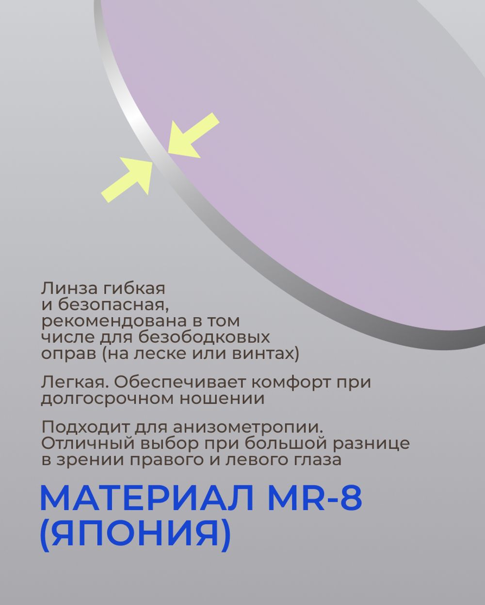 Линза для вождения CRYOL AS DriveMax HMC+ 1.61