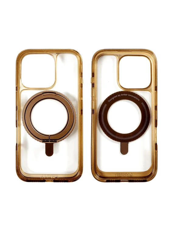 Чехол Anker MagGo Magnetic Case with Stand для Apple IPhone 16 Pro Бронзовый (Light Brown)