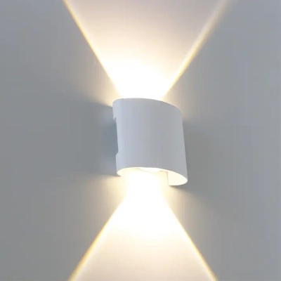 Фасадный светильник Arte Lamp BOSTO A3122AL-2WH, 2хLED